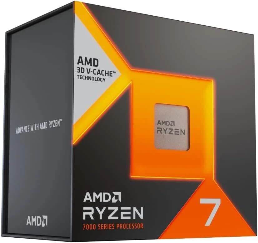 AMD Ryzen 7 7800X3D Processeur (4,2GHz, 8 Cœurs, Socket AM5) - 100-100000910WOF