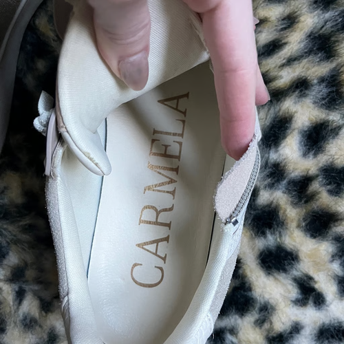 Zapatos Carmela con cremallera sin cordones talla 6 - Imagen 10 de 11