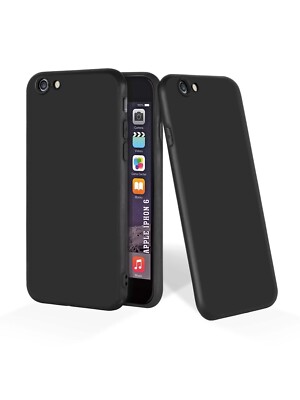 Für iPhone 6 6s 7 8 Plus SE Hülle Stoßfest Handy Flüssig Silikon Cover