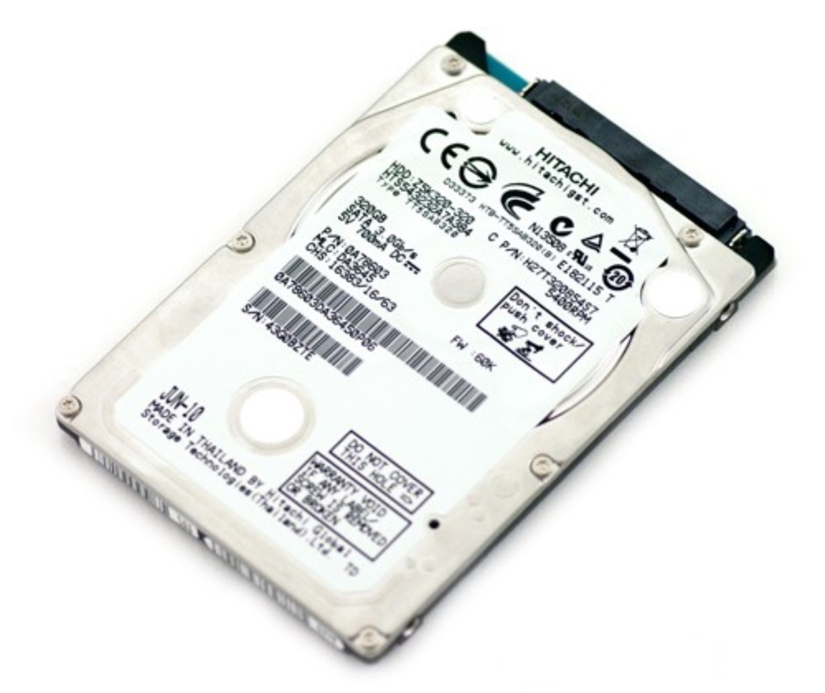 Hitachi 320Gb SATA 2.5 Inch Hard Drive 5400Rpm 7mm 3Gbps HDD