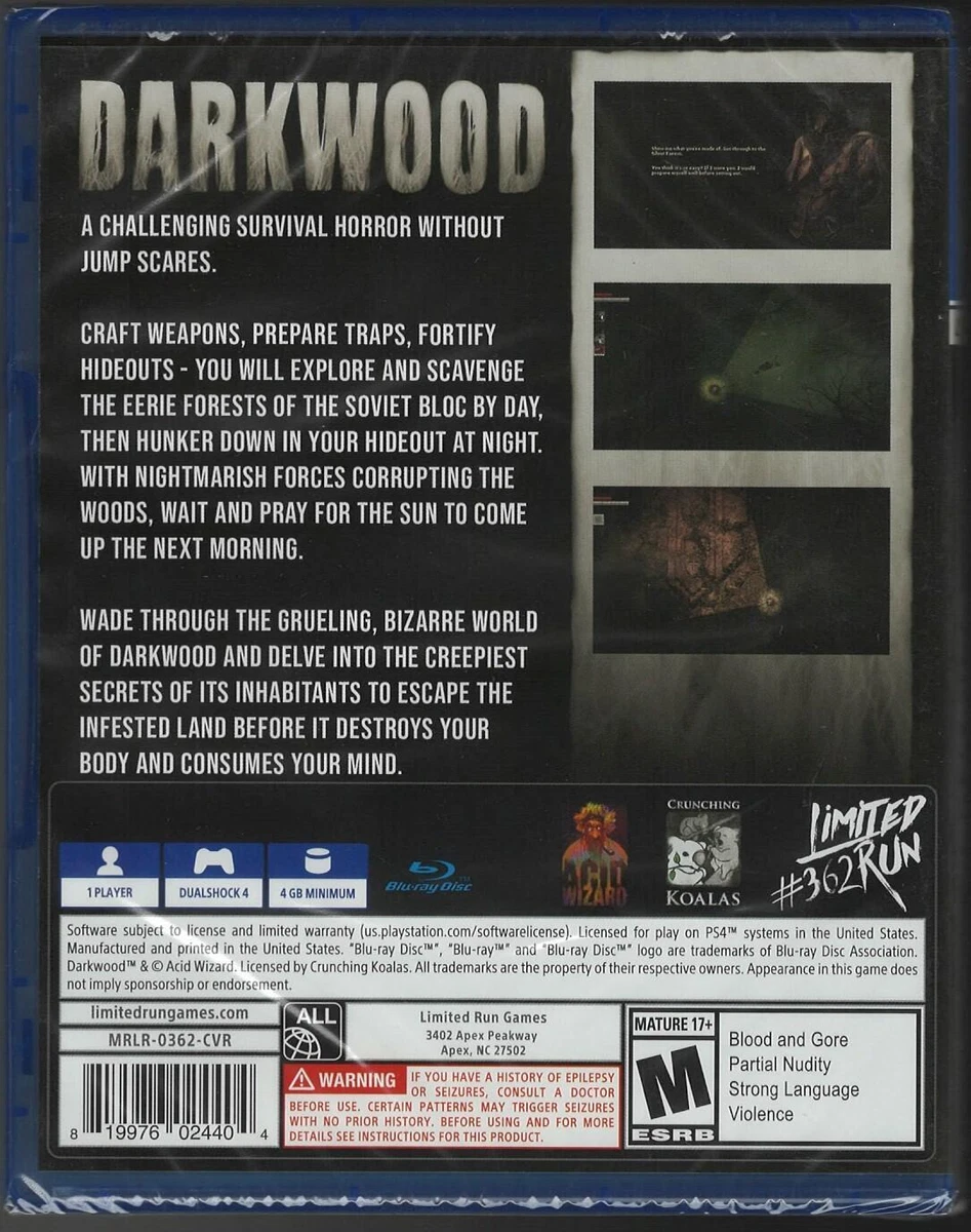 Darkwood PS4 Brand New Factory Sealed US Version
