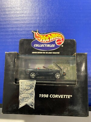 1/64 HOT WHEELS COOL COLLECTIBLES 1998 CORVETTE WITH MOVEABLE