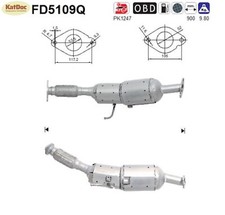 ✅ Ruß-Partikelfilter Nissan Qashqai 1/Qashqai+2, 1.5 dCi,78/81kW,Silizium,Euro 5