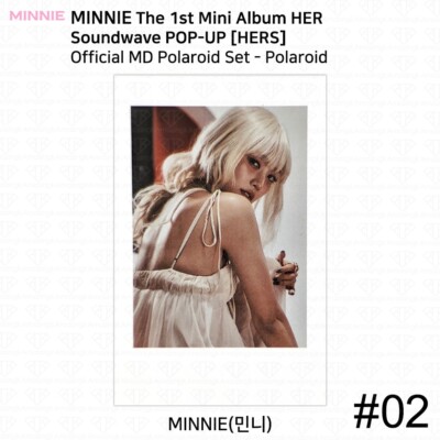 MINNIE 1st Mini Album HER Soundwave POP-UP HERS MD Benefit