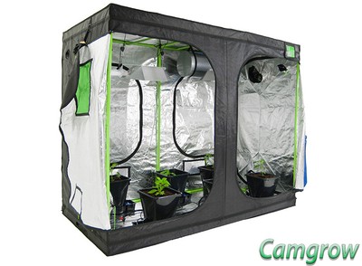Hydroponics Extended Hauteur Green Qube 2.4 m x 1.2 x 2.2 M-Grow Tent