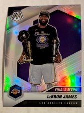 2020-21 Panini Mosaic LEBRON JAMES Finals MVPs Prizm Silver Los Angeles Lakers