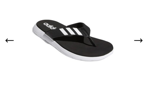 adidas Womens size 7 White Flip-Flops Brand New In Box, Super Comfy  193101109199 | eBay