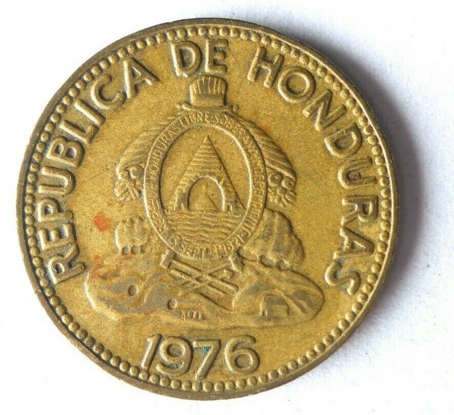 1976 HONDURAS 10 CENTAVOS - Coin SHIP Vintage Excellent 超可爱の FREE 人気の春夏