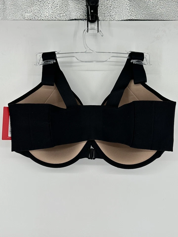 NUEVO SPANX Sujetador-llelujah Illusion Encaje Cobertura Completa Negro Talla 34D 30061R W1 Foto 2 de 3