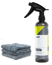 CarPro EliXir Quick Detailer For Ceramic Coating Kit With 3 Microfiber Towels