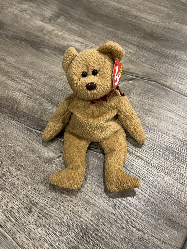 Ty Beanie Babies Curly The Bear Plush Toy - 4052