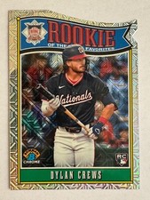 Dylan Crews 2025 Bowman Chrome Mega Box Rookie of the Year Favorites ROY-1