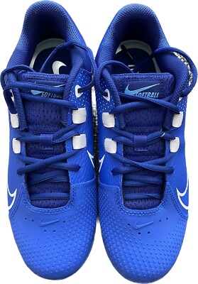 Nike Hyperdiamond 4 Pro Metal Softball Cleats Royal Blue Women s Size 7.5 NEW
