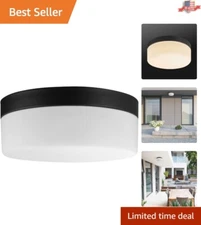 Weather-Resistant Dimmable LED Ceiling Light - Easy Installation, Modern Finish