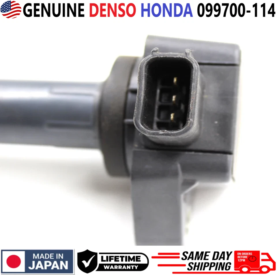 Bobinas de encendido DENSO x6 originales para Honda Civic Pilot Ridgeline 2001-2008 3,5 L Foto 3 de 4
