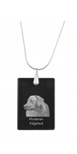 Rhodesian Ridgeback - Crystal Pendant For Dogs, Photo Necklace, Unique