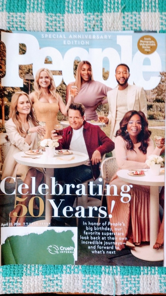 PEOPLE MAGAZINE April 22, 2024 CELEBRATING 50 YEARS! Special Anniversary Edition