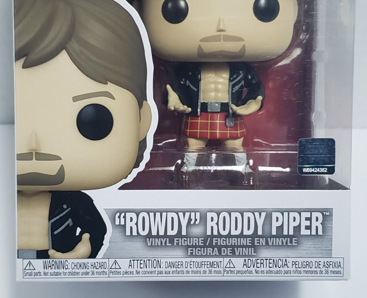 ROWDY RODDY PIPER - WWE WWF Funko POP #147 Collectible Vinyl 