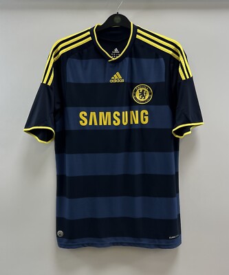 Chelsea Lampard 8 Away Football Shirt 2009/10 Adults Large Adidas
