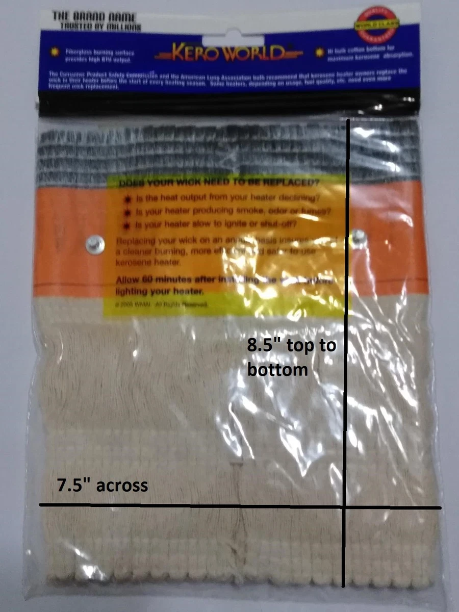 Corona 23-DK Wick for Portable Kerosene Heater KeroWorld Wick # 28033 with  Pins | eBay