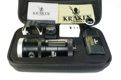 Fackel Tauchen Kraken Hydra 6000 Lumen Wrgbu Illuminator Sub Video Wide Sub