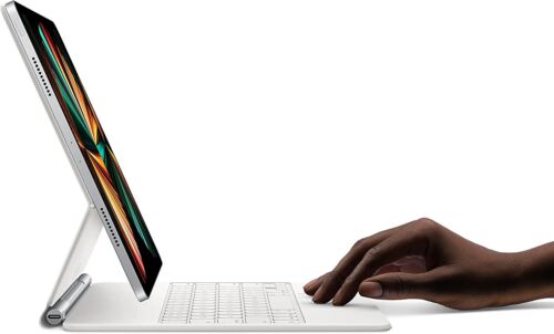 Apple Magic Keyboard für iPad Air 11" (M2, M3) - US Englisch MJQJ3LL/A Weiß NOB - Bild 7 von 7