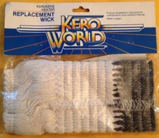 KERO WORLD 21017 KEROSENE SPACE HEATER WICK, COSY KERO-SUN NORTHSTAR TOYOSTOVE