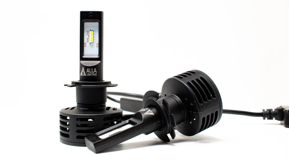 Luz antiniebla Allá Lighting H7 TS-LED|Faro bombilla Hi-Lo blanco ajuste delgado cubierta antipolvo Foto 4 de 4