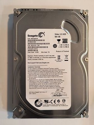 Seagate ST3500414CS 3.5 in SATA Hard Drive  - Tested