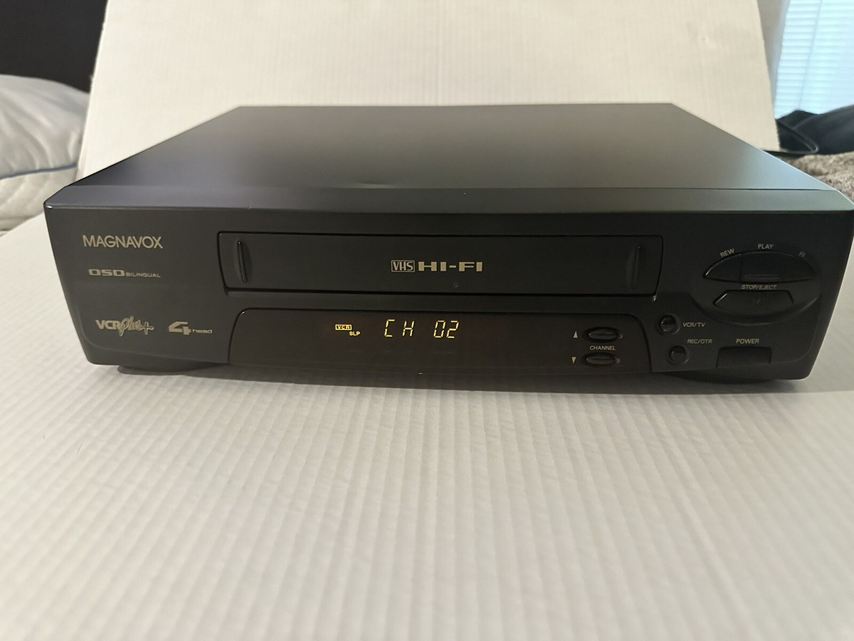 PHILIPS MAGNAVOX VRT362AT01 VCR Plus, 4 Head VHS Recorder