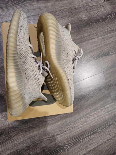 YEEZY 350 V2 SLATE CORE BLACK ADIDAS BOOST US10 UK9.5 AUTHENTIC - Picture 7 of 10