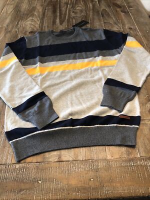 Basics & More Men's Cotton Pullover Sweater L
