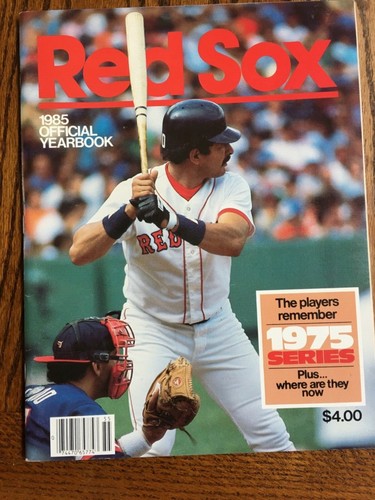 1985 Boston Red Sox Baseball Yearbook