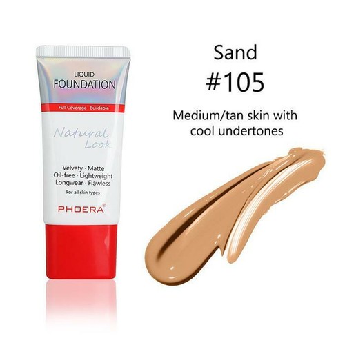 PHOERA Bottle Liquid Matte Flawless Long Lasting Foundation 30ml *CHOOSE SHADE* - Picture 19 of 25