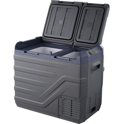 Dual Zone Car Refrigerator 40L -4-68°F 12/24V & AC