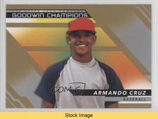 2022 Upper Deck Goodwin Champions Horizontal Gold Armando Cruz #66 READ uk2