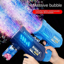 Fully Automatic Bubble Gun Rocket Bubbles Machine Automatic Blower with Bubble