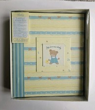 NEW Carter  s Joy CR Gibson Loose-leaf Memory Book Yellow 2002 