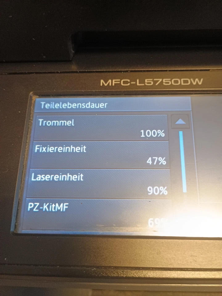 Brother MFC-L5750DW S/W WLAN Gebraucht Rechnung Mit 1 Jahr Garantie - Bild 4 von 4