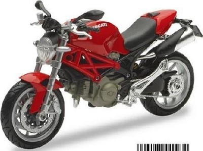 New-Ray Maßstab 1:12 Ducati Monster 1100 rot 2010 (Asst #57523)