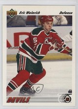 1991-92 Upper Deck Eric Weinrich #344 rt0