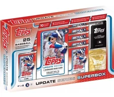 2025 Topps Update Series Baseball Superbox IN HAND - SEALED & SHIPS FAST
