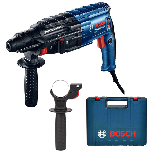 Bosch Bohrhammer Mit Sds Plus +Koffer+Zusatzhandgriff +Tiefenanschlag 0611272100-image