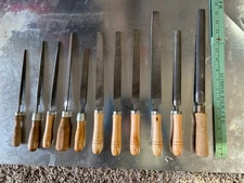 Nicholson File Lot - Eleven Files W/handles