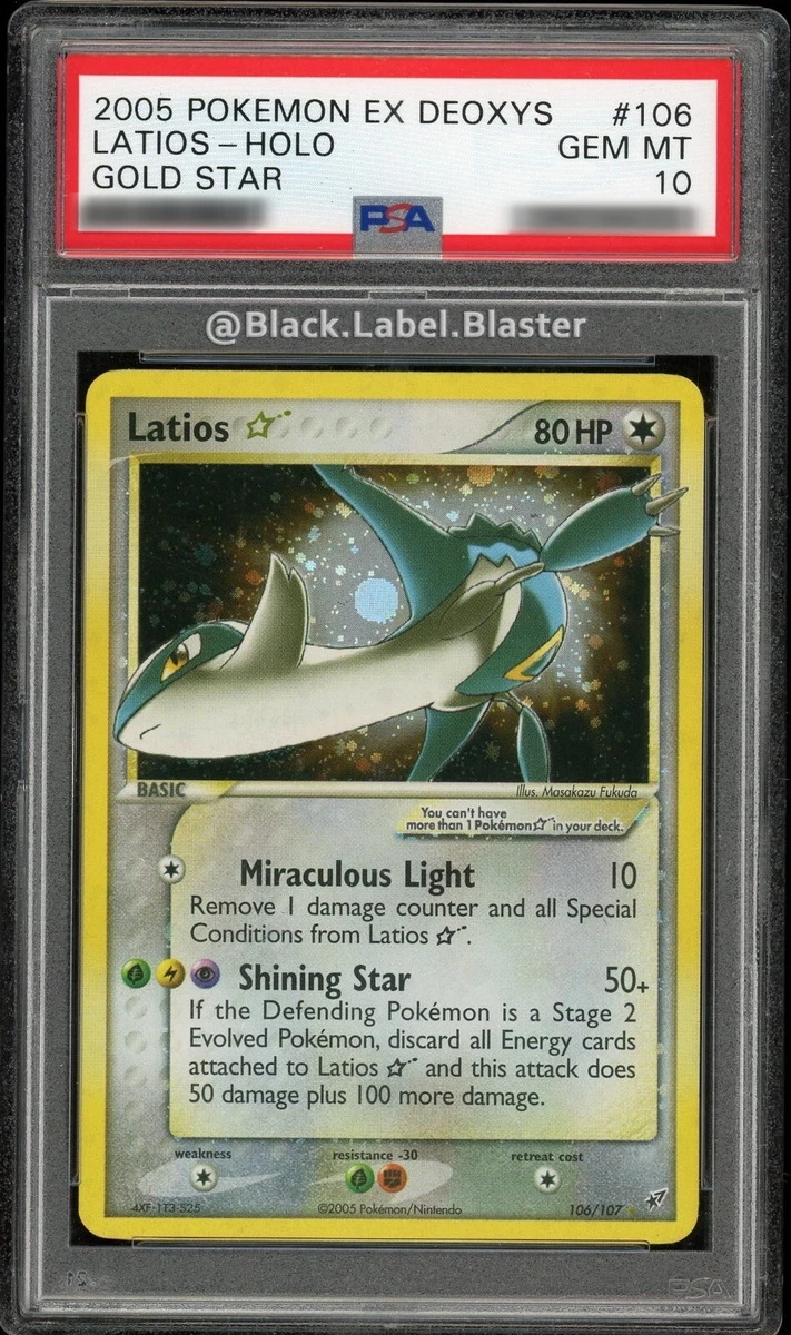 Pokémon TCG Professional Sports Authenticator (PSA) EX Deoxys