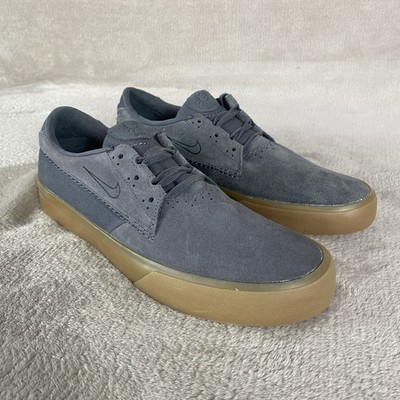 Nike Shane SB Mens Sneaker Shoes Size 9.5 ~ 9 Gray Gum Suede **MISMATCH** NEW
