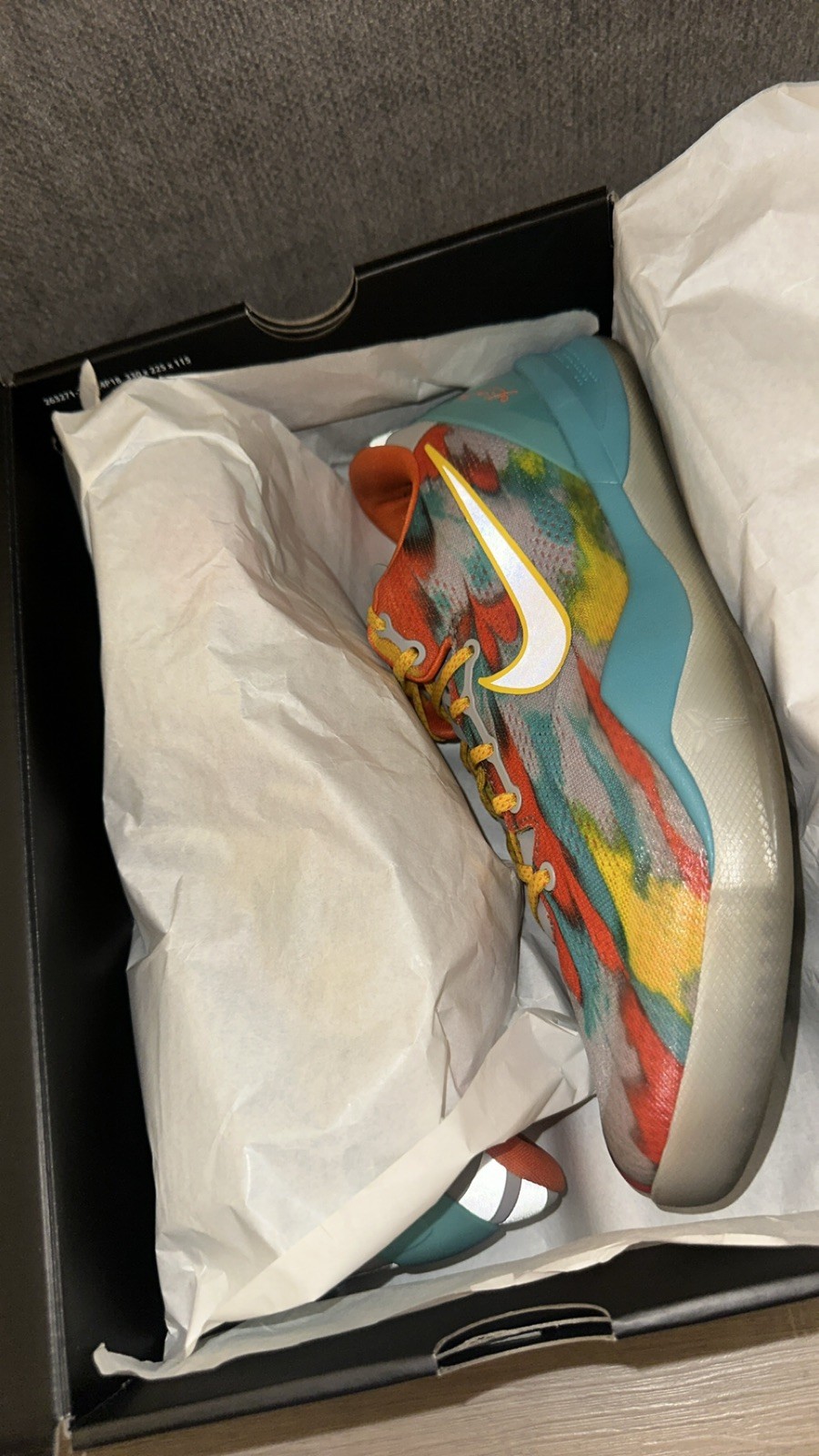 Nike Kobe 8 Protro Venice Beach Size 11 FQ3548-001 Mamba Lakers Retro thumbnail 5