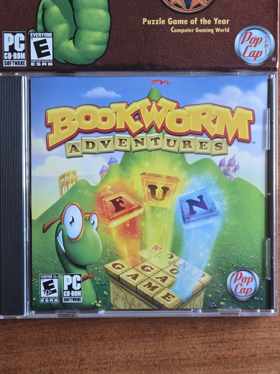 Bookworm Adventures & Bookworm Deluxe Pc Game Jewelcase Lot VGC | eBay