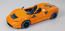 KINSMART Diecast McLaren Elva, Scale 1/36, Pull-Back Model Car. KT5462. New
