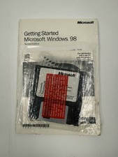 Microsoft Windows 98 Second Edition w/Floppy Boot Disk  CD New Other 